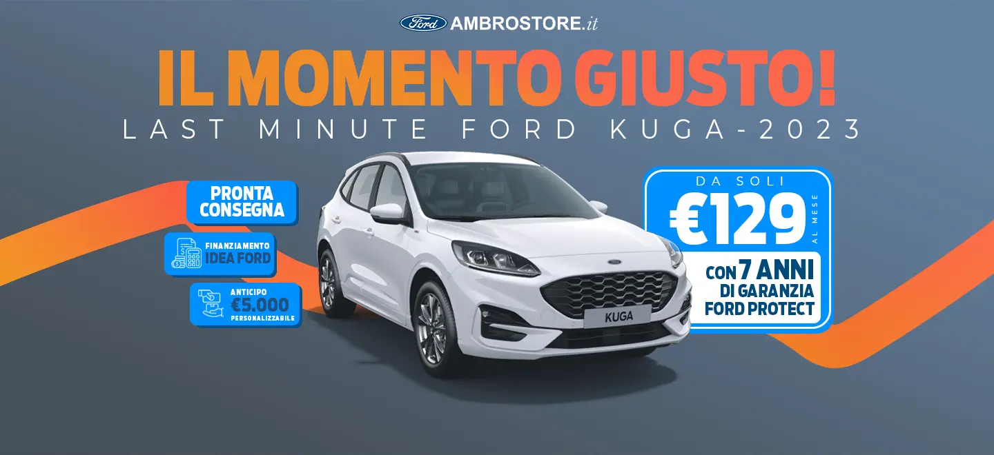 Ford Ambrostore Kuga STOCK PROMO LAST MINUTE Pagine Promo